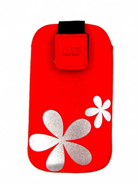 Winner Group WINBSTKVREIPH Pull case Красный, Cеребряный чехол для мобильного телефона
