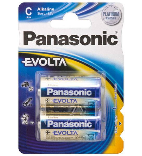 Wentronic LR14 2-BL Panasonic EVOLTA Щелочной 1.5В