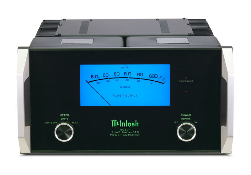 McIntosh MC601 1.0 Performance/stage Wired Aluminium,Black audio amplifier