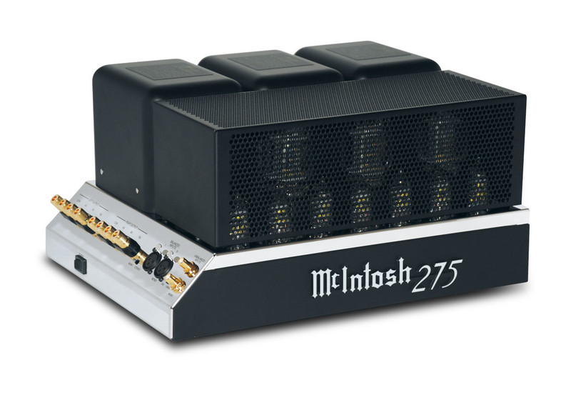 McIntosh MC275 2.0 Performance/stage Wired Black,Silver audio amplifier