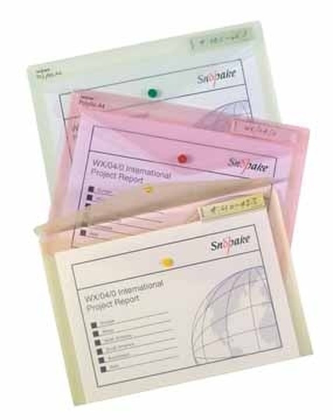 Snopake Polyfile A4 Transparent Polypropylene (PP) Transparent folder