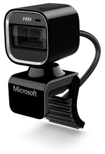 Microsoft LifeCam HD-6000 1MP 1280 x 720Pixel USB 2.0 Schwarz