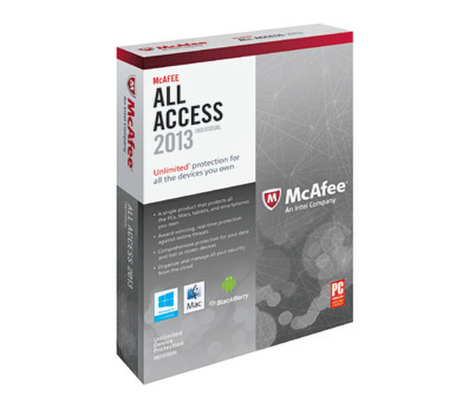McAfee All Access 2013 1U ML