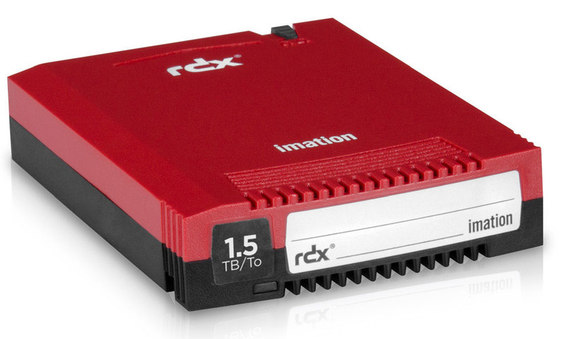 Imation RDX Media Secure, 1.5TB 1500GB Red