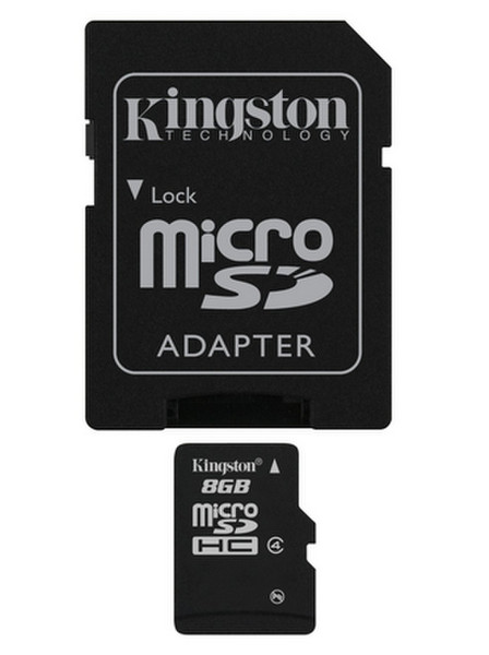 Kensington 8 GB microSDHC 8GB MicroSDHC Klasse 4 Speicherkarte