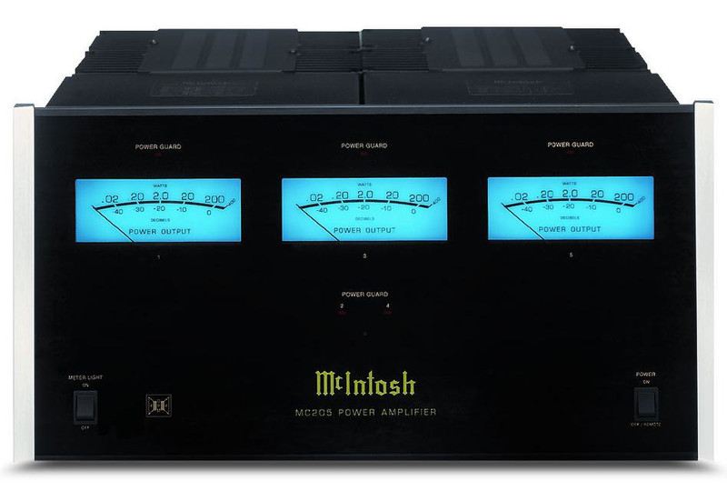 McIntosh MC205 5.0 home Wired Black audio amplifier