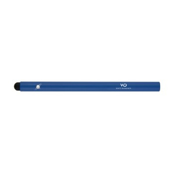 White Diamonds Crystal Mini Stylus For iPad Blue stylus pen