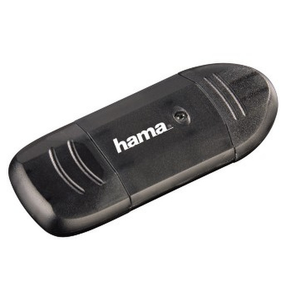 Hama 114731 USB 2.0 Schwarz Kartenleser