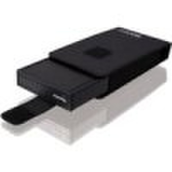 Trekstor DataStation pocket t.ub, external, USB 2.0, 400GB 2.0 400GB Black external hard drive