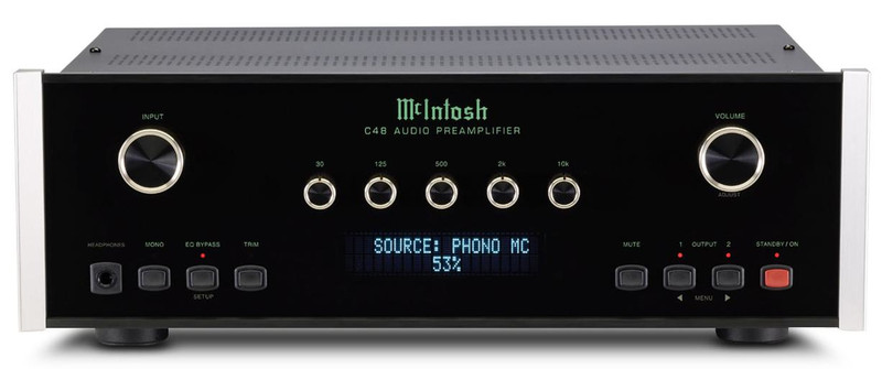 McIntosh C48 home Wired Black audio amplifier