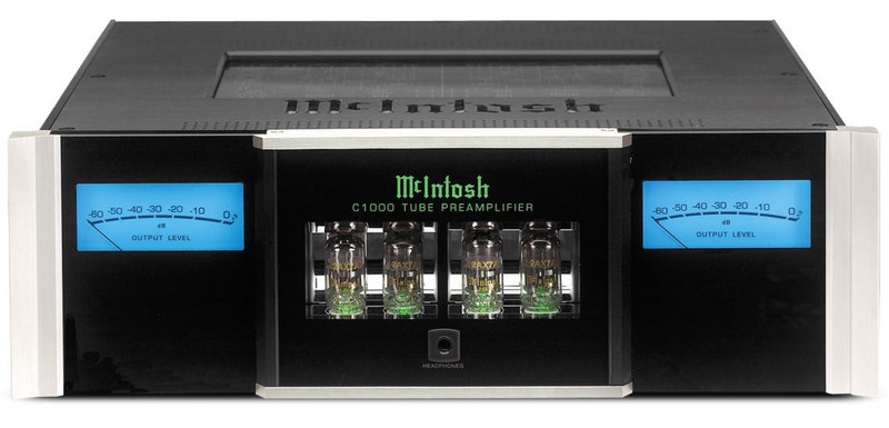 McIntosh C1000T Leistung/Phase Verkabelt Schwarz Audioverstärker