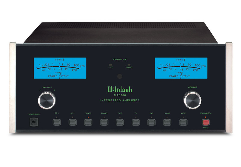 McIntosh MA6300 2.0 Performance/stage Wired Black audio amplifier