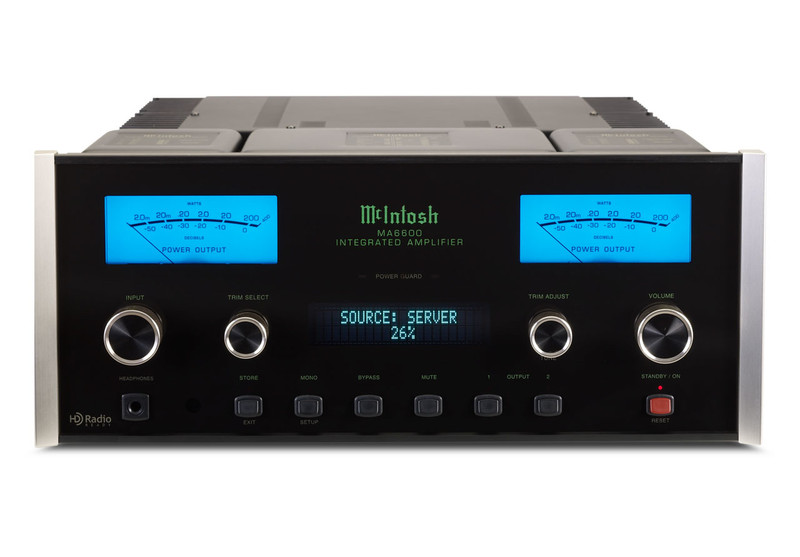 McIntosh MA6600 2.0 Haus Verkabelt Schwarz Audioverstärker