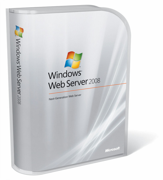 Microsoft Windows Web Server 2008, 32-bit/x64, Disk Kit, MVL, DVD, EN