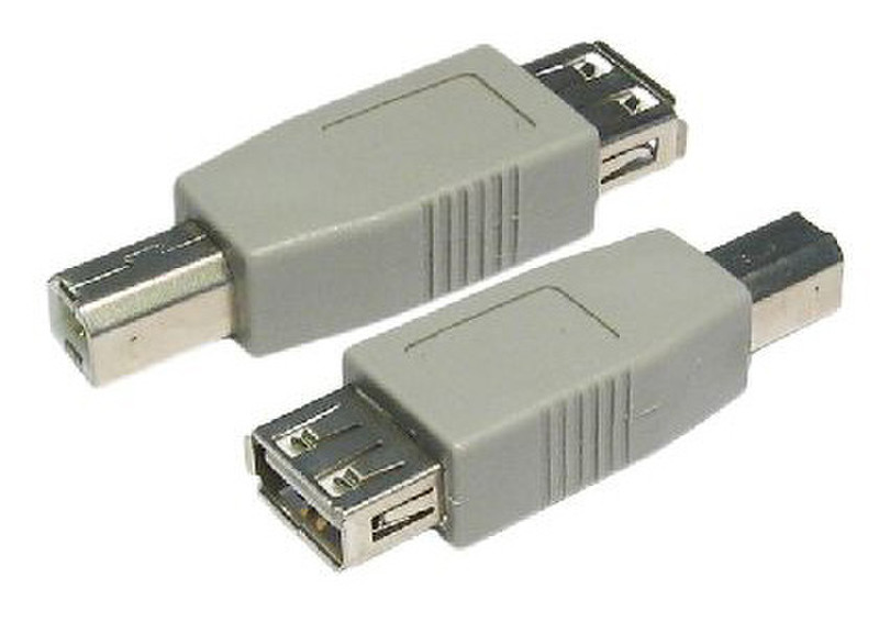 Cables Direct USB A/B USB A USB B Бежевый