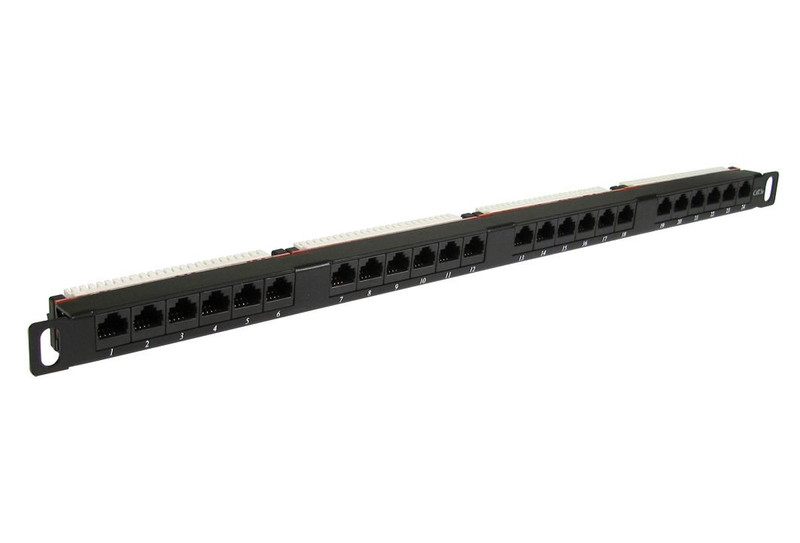 Cables Direct Cat5e 24, 0.5u 0.5U patch panel