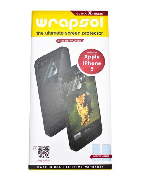 Wrapsol Ultra Xtreme, Apple iPhone 5, Front & Back