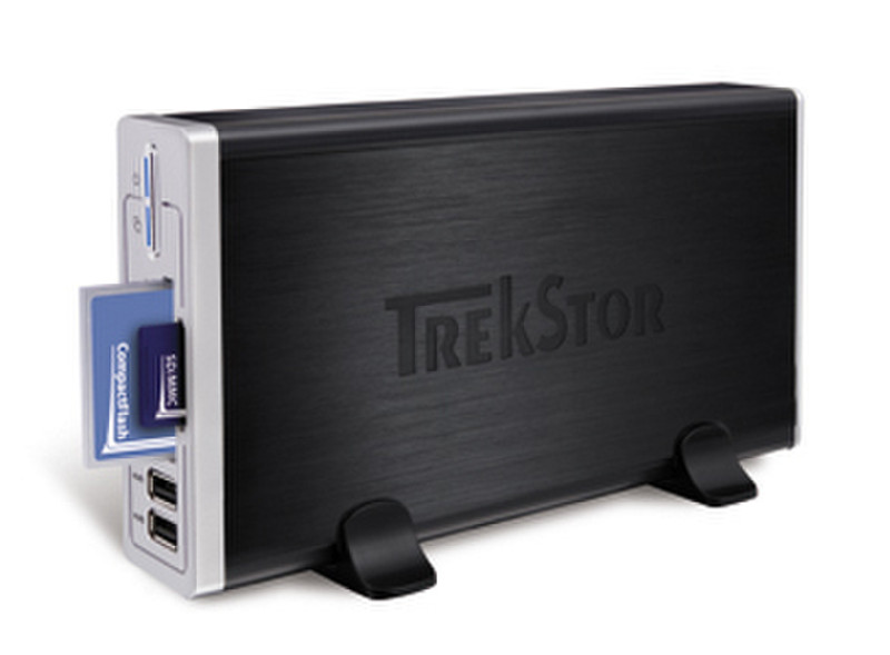 Trekstor Data Station maxi t.uch 250 GB 250GB Schwarz, Silber Externe Festplatte