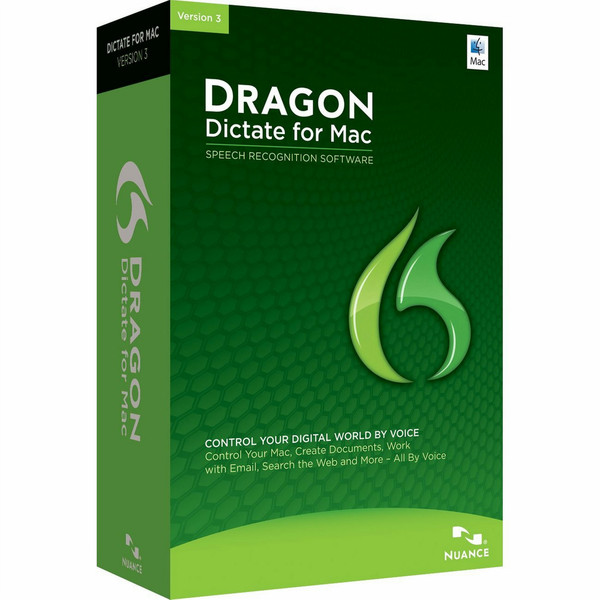 Nuance Dragon Dictate for Mac 3.0