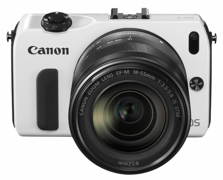 Canon EOS M 18MP CMOS 5184 x 3456pixels White