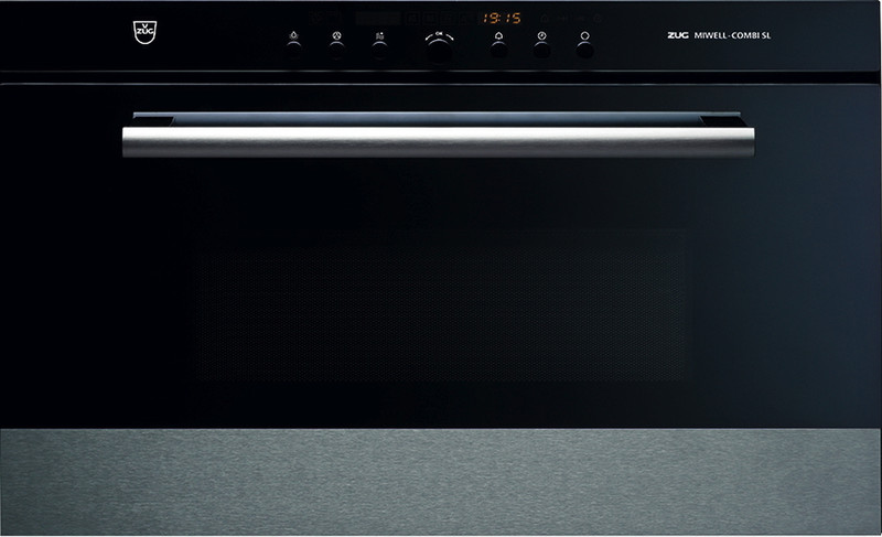 V-ZUG Miwell-Combi SL Electric oven 31л 1000Вт Черный, Нержавеющая сталь