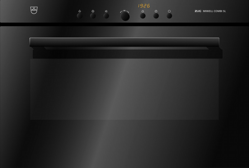 V-ZUG Miwell-Combi SL Electric oven 31л 1000Вт Черный