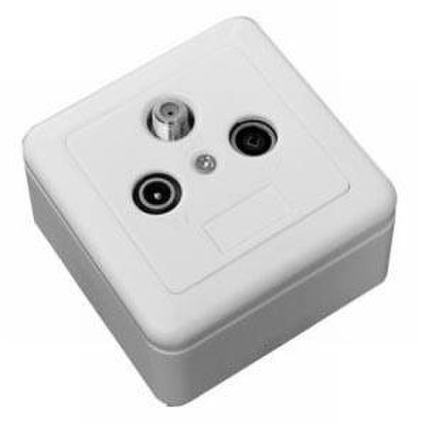 Triax GAD 269 TV (coaxial) White outlet box