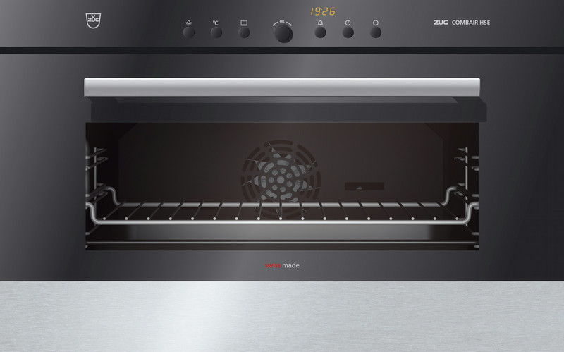 V-ZUG Combair HSE Electric oven 39L A Black,Stainless steel