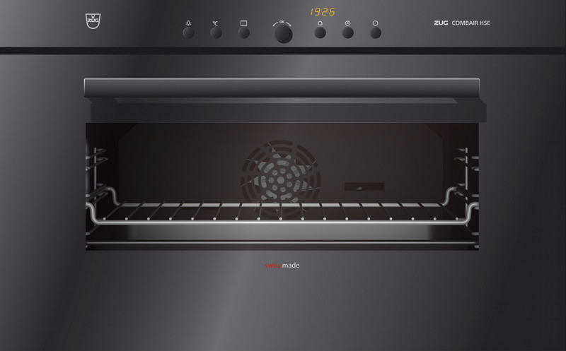 V-ZUG Combair HSE Electric oven 39l Schwarz