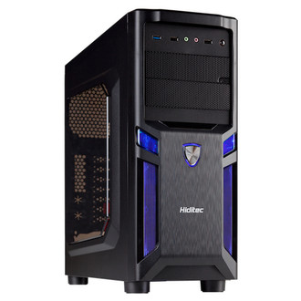 Hiditec ALU925 GAMING Schwarz