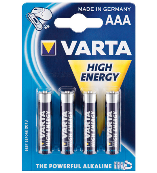 Wentronic LR03 Varta HighEnergy 4-BL Щелочной 1.5В