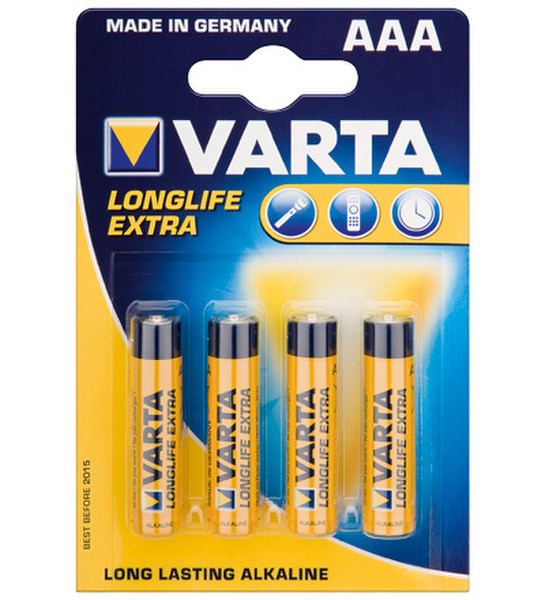 Wentronic LR03 4-BL Varta Longlife Щелочной 1.5В