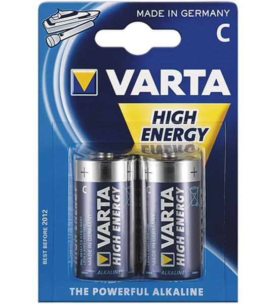 Wentronic LR14 Varta HighEnergy 2-BL Щелочной 1.5В