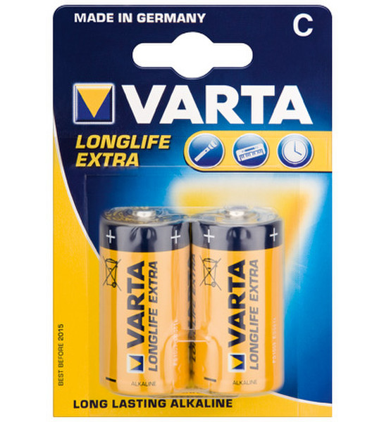 Wentronic LR14 2-BL Varta Longlife Щелочной 1.5В