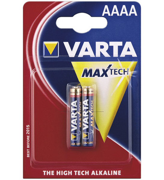 Wentronic LR61 (AAAA) 2-BL Varta Max Tech Щелочной 1.5В