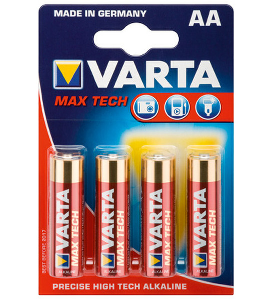 Wentronic LR6 4-BL Varta Max Tech Щелочной 1.5В