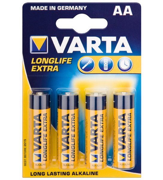 Wentronic LR6 4-BL Varta Longlife Щелочной 1.5В