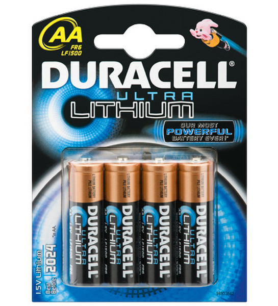 Wentronic FR6 4-BL Duracell Lithium Литиевая 1.5В