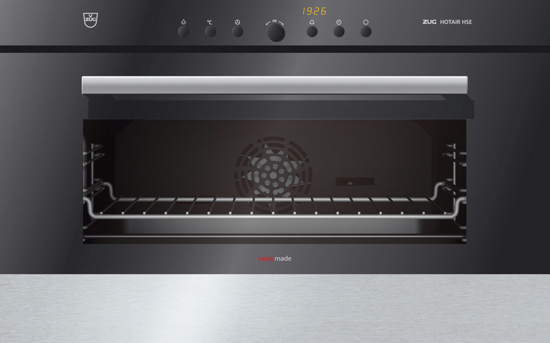 V-ZUG Hotair HSE Electric oven 39L A Stainless steel