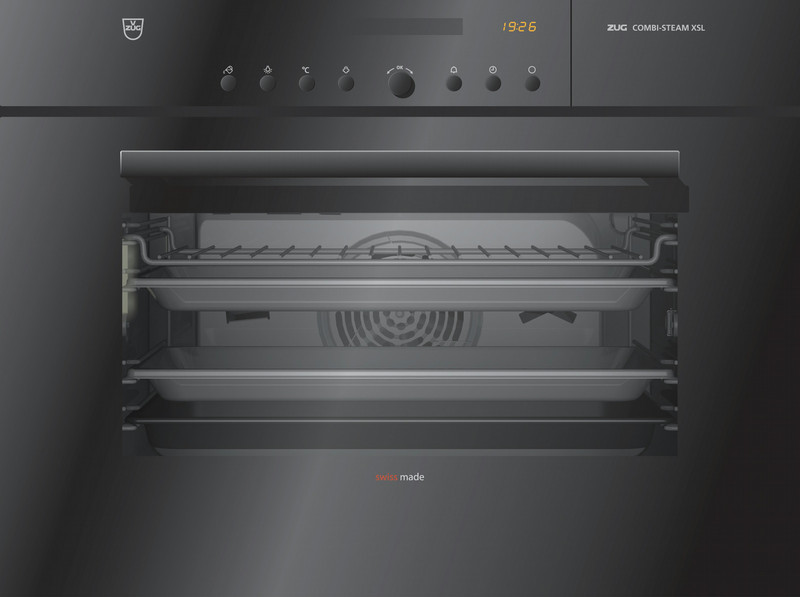 V-ZUG Combi-Steam XSL Electric oven 51l A Schwarz