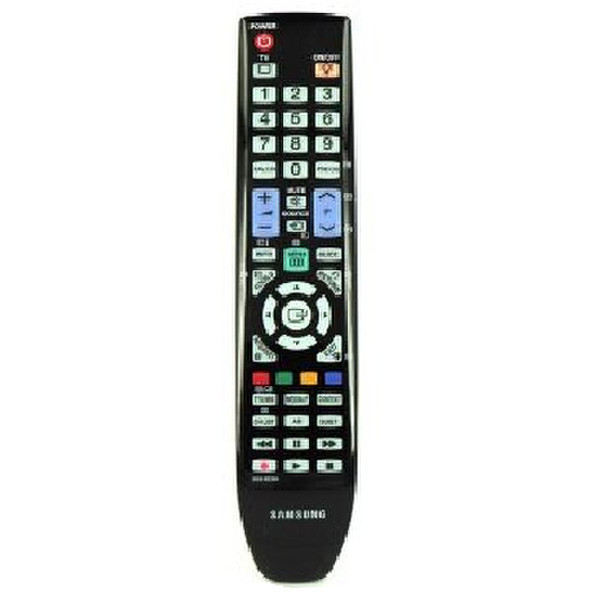 Samsung BN59-00938A IR Wireless press buttons Black remote control