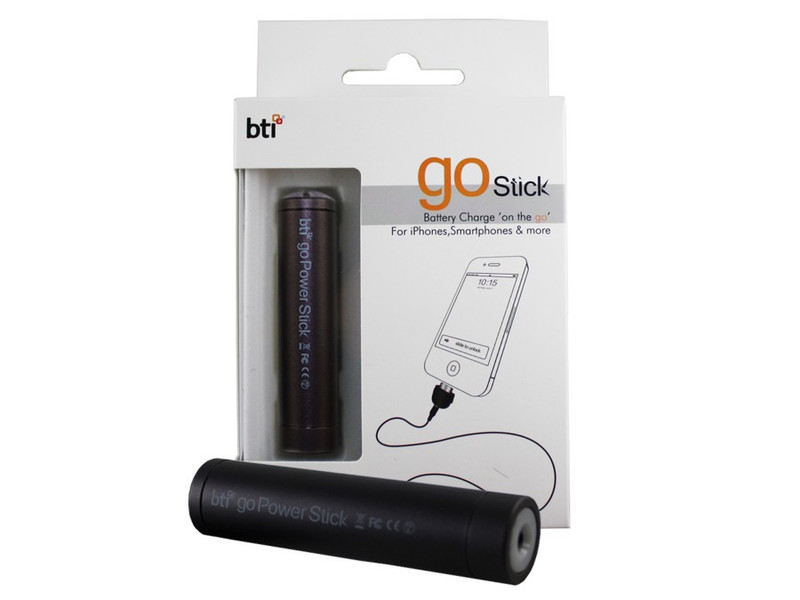 Origin Storage BTI-GOSTICKB Lithium-Ion (Li-Ion) 2200mAh Black