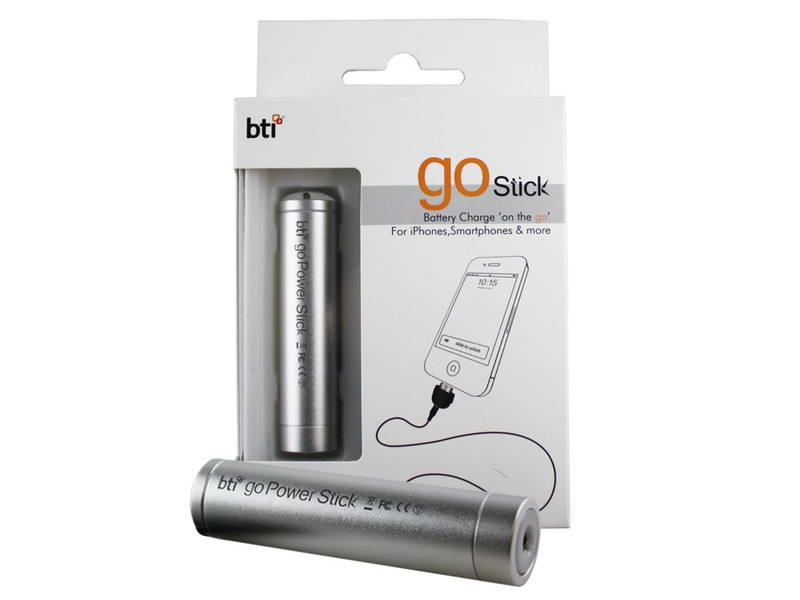 Origin Storage GoStick 2200mAh Lithium-Ion (Li-Ion) 2200mAh Silver