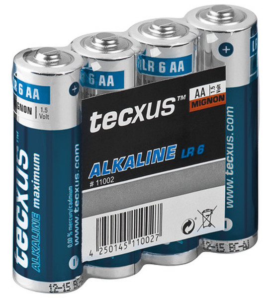 Tecxus AA LR6 Alkaline Alkali 1.5V