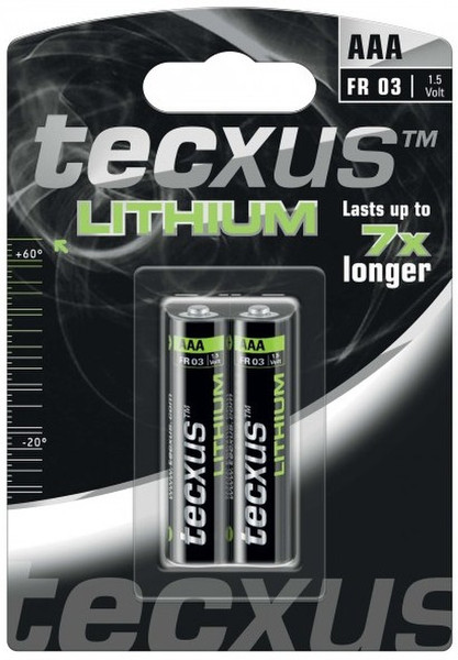 Tecxus 2x AAA / FR03 Lithium