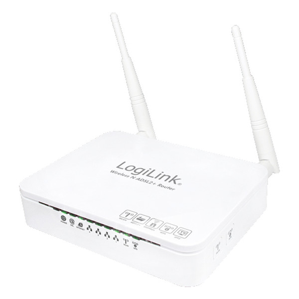 LogiLink WL0131 Schnelles Ethernet Weiß WLAN-Router