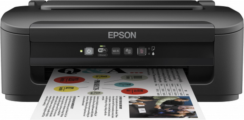 Epson WorkForce WF-2010W Цвет 5760 x 1440dpi A4 Wi-Fi Черный струйный принтер