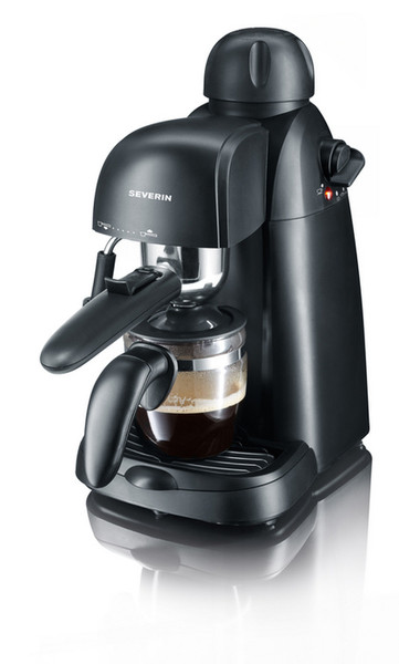 Severin KA 5979 Espressomaschine 0.22l 4Tassen Schwarz Kaffeemaschine