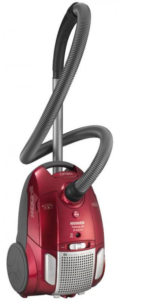 Hoover TeliosPlus TTE 2408 Цилиндрический пылесос 3.2л 2400Вт Красный