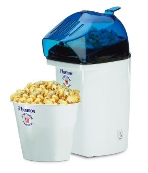 Bestron DPC1 Popcorn machine 1200Вт Белый изготовитель попкорна